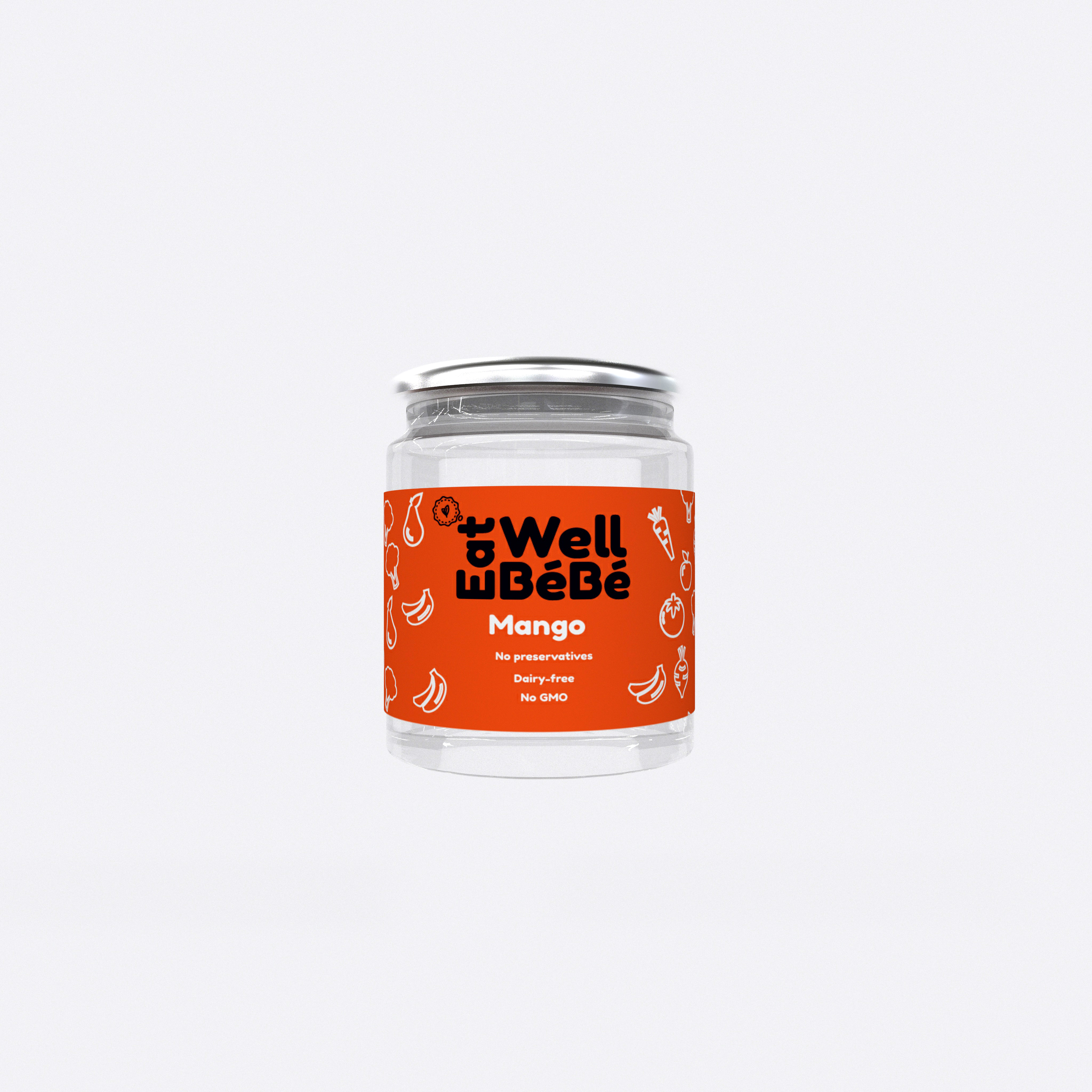 Eatwellbebe Jar - Mango