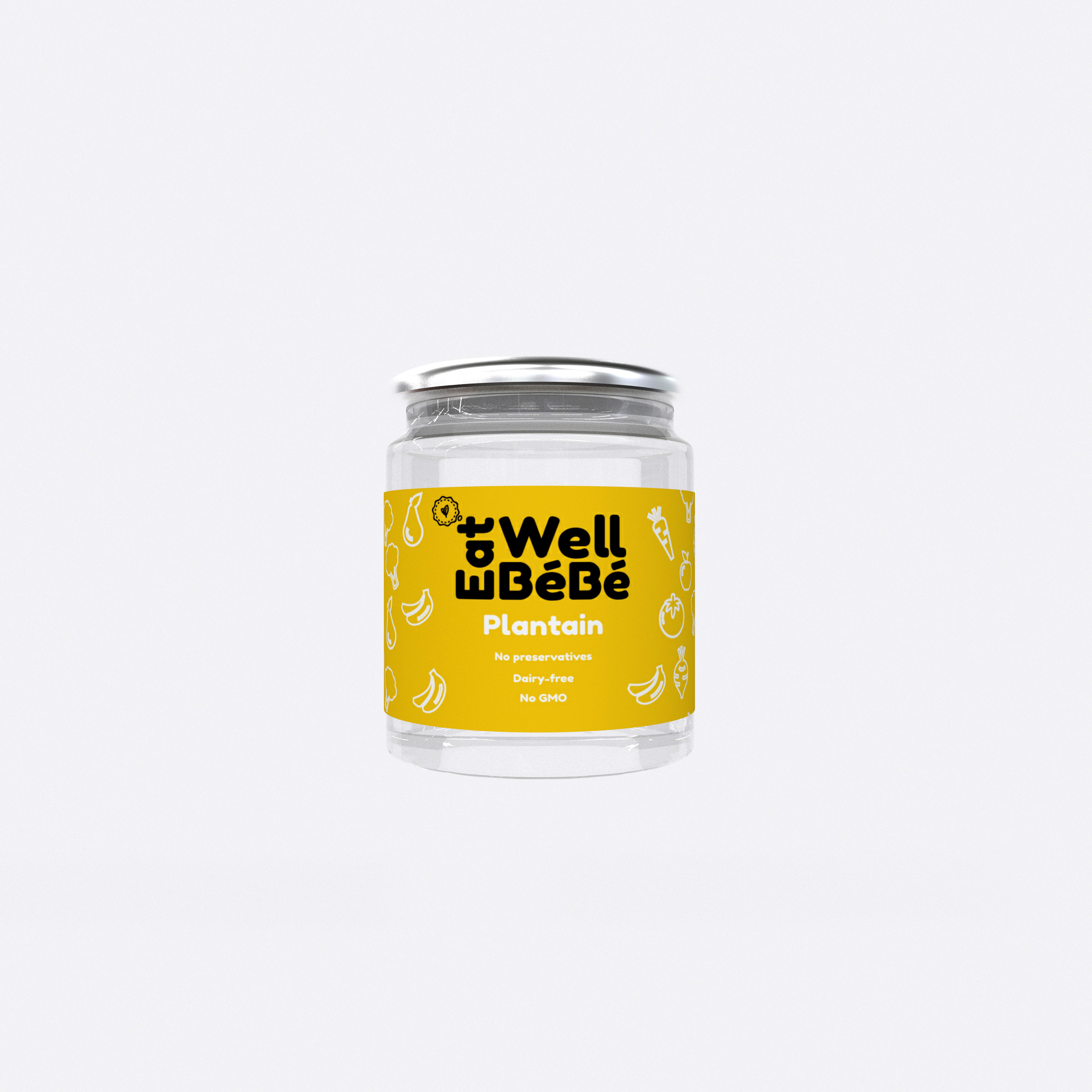 Eatwellbebe Jar - Plantain