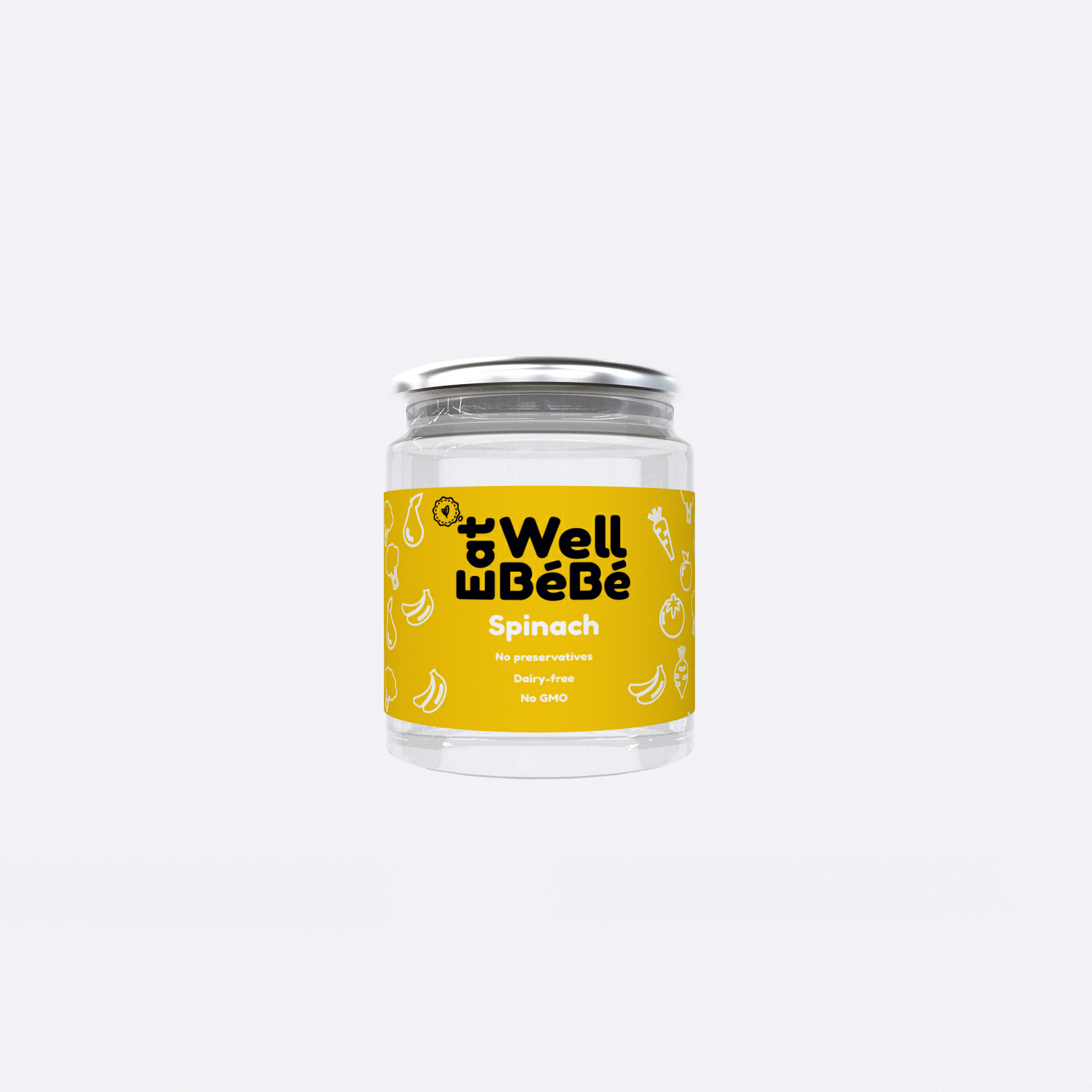 Eatwellbebe Jar - Spinach