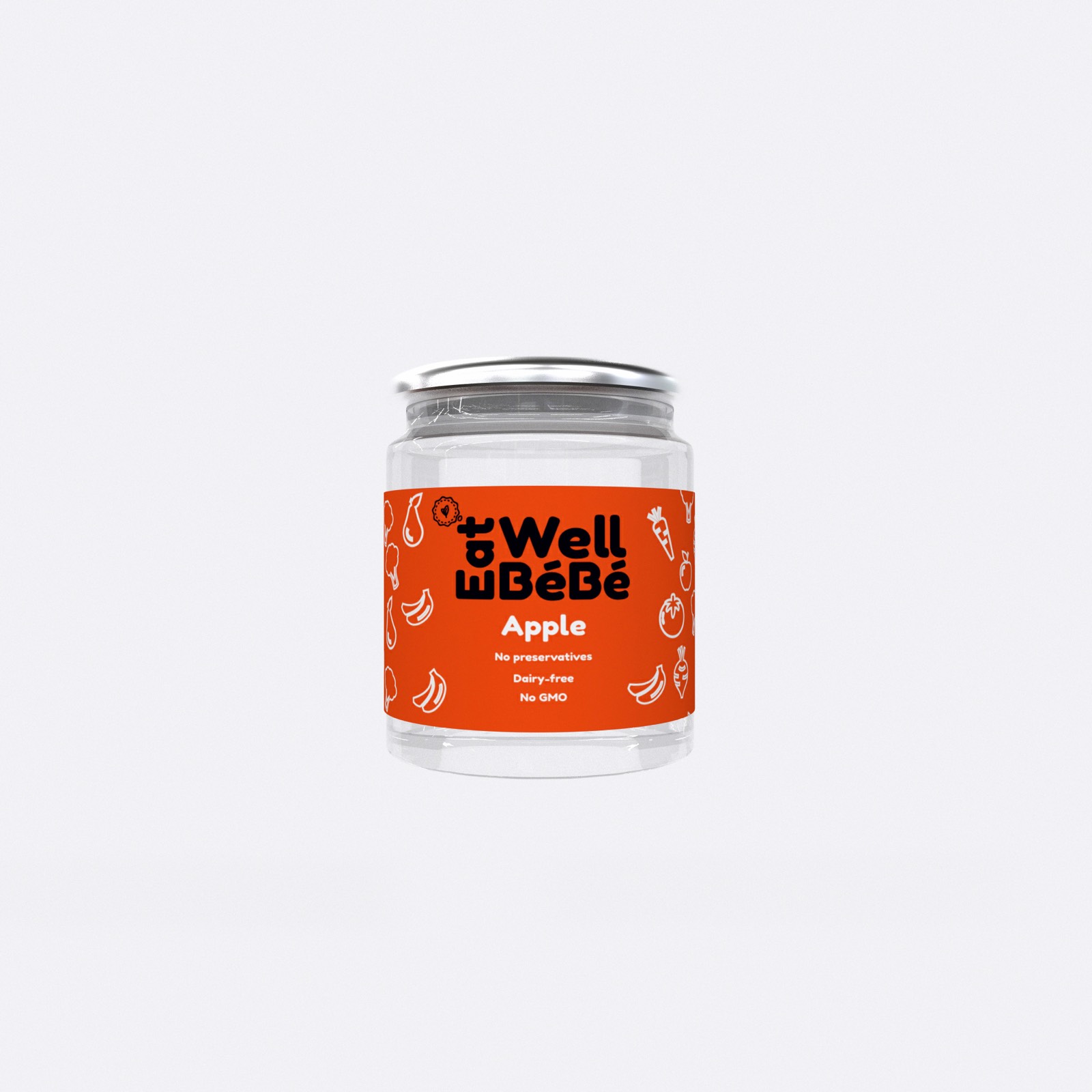 Eatwellbebe Jar - Apple