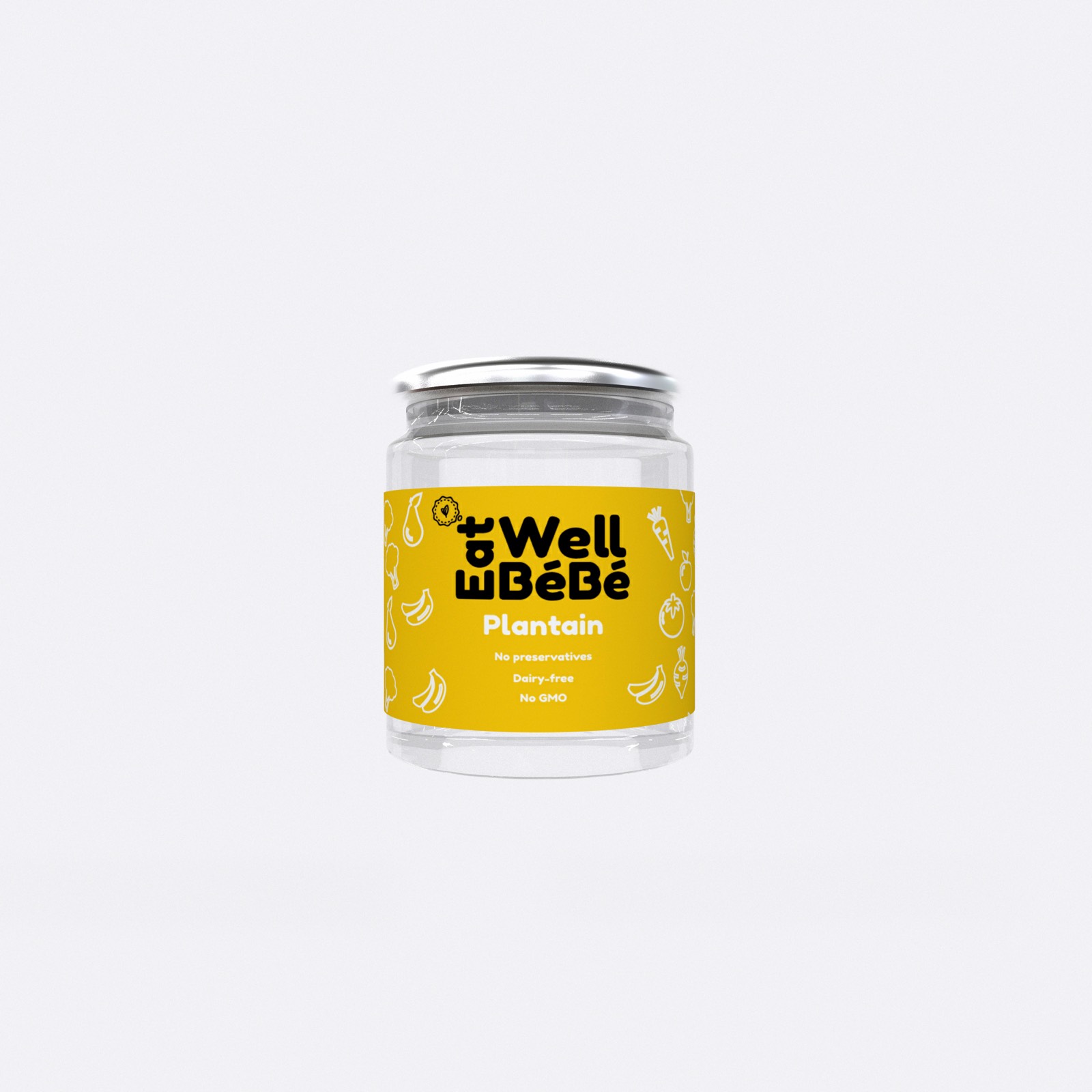 Eatwellbebe Jar - Plantain